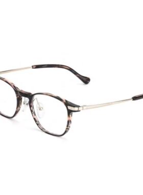 TonySame瞳理心赛璐珞方圆框眼镜架男女休闲近视配镜片TS-2101