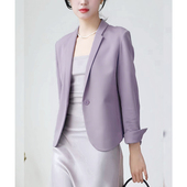 粉丝福利款 弹力针织 版 型封神 0负担 自由显瘦通勤西装 外套