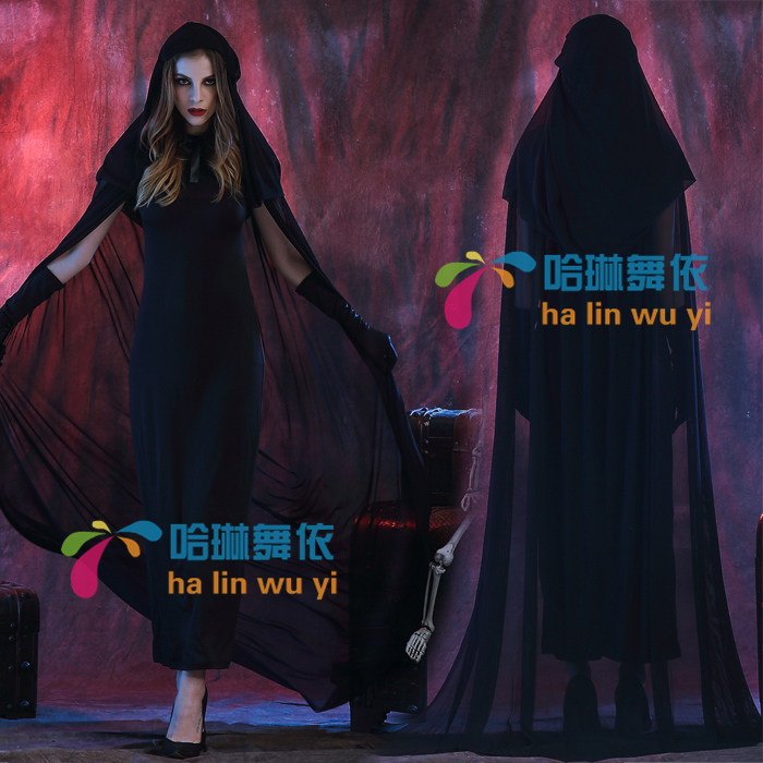 cosplay万圣节服装化妆舞会清新成人女巫服装女巫师服女巫婆服装