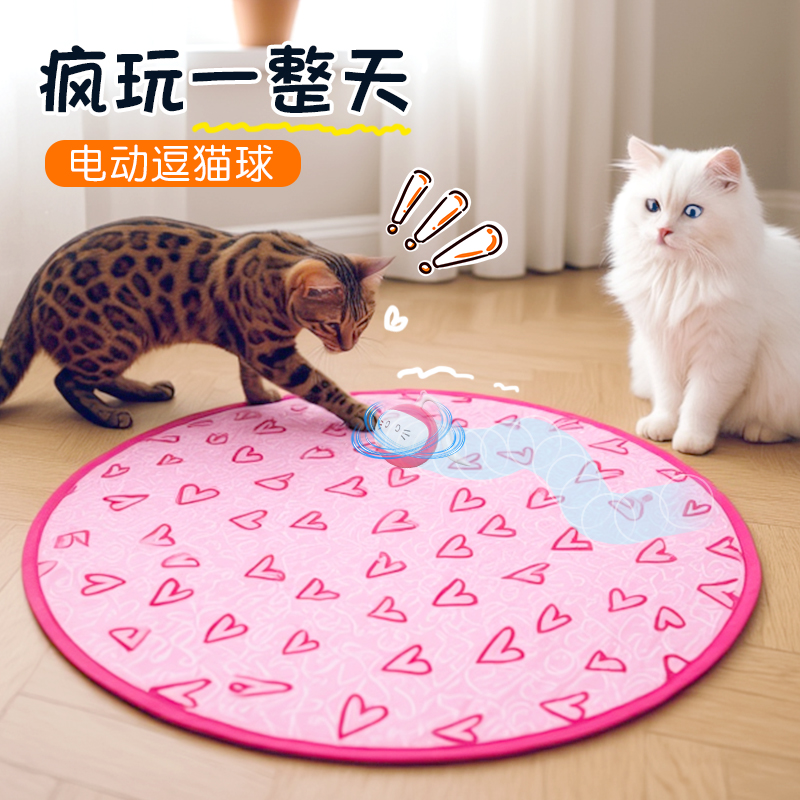 电动猫玩具捕猎罩自动逗猫玩具