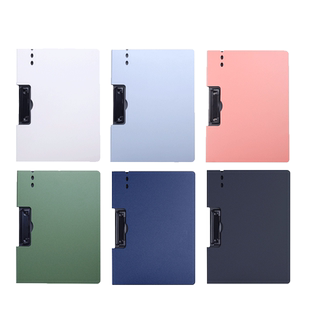 A4文件夹板夹资料多功能会议横写字板书垫板文具办公用品学生用试卷整理神器讲义夹合同档案夹子演讲稿夹双夹