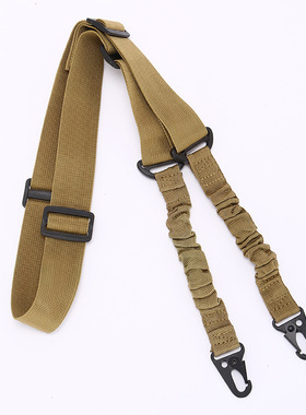 司马m4配件背带扣mp5户外战术背带快拆枪绳arp9双点挂肩尼龙枪带