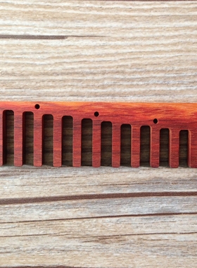 防水定制红檀木格口琴格hohner和莱mb1896系列mbd、mbc通用不涨格