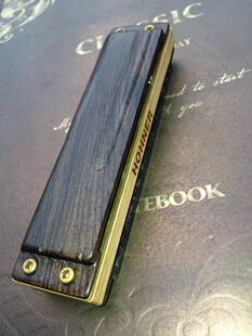 手工定制HOHNER 和莱十孔布鲁斯蓝调口琴 琴檀木盖板 mbc mbd通用