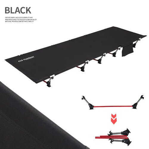 Camping Ultra-light Camp Bed Aluminum Alloy Fully Foldable