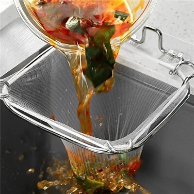 1/50Pcs Disposable Kitchen Sink FilterMesh Sewer Garbage F