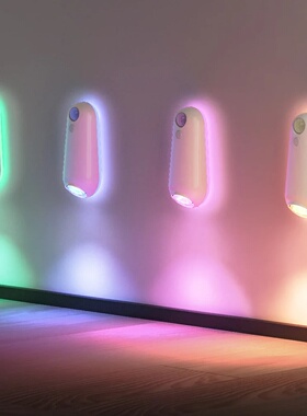 Smart Toliet Night Light, 7Color Changing Motion Sensor Lam