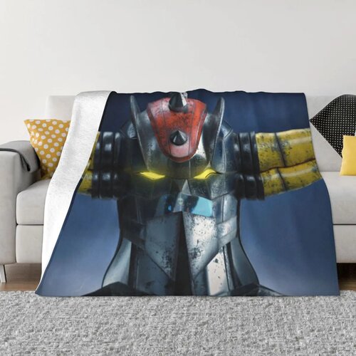 Goldorak 001125 Camping Blankets Throw Blanket Sofa bed bla