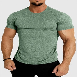 2025 New Tight sports T-shirt quick drying fitness sportswe