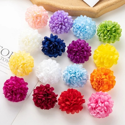 50Pcs Artificial Hydrangea Flowers for Wedding Garden Home