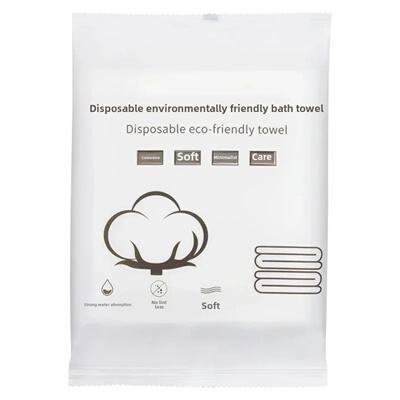 Smooth Cotton Disposable Face Towels For Children Pure Cott