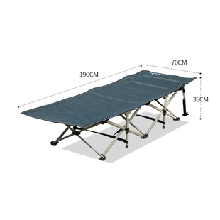 Modern Camping Bed for Adults Metal Camping Folding Bed