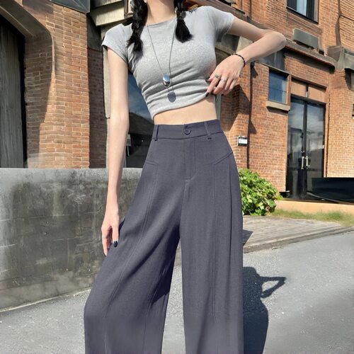 Women's Casual Wide Leg Pants, 2026 New Summer Trendy Style