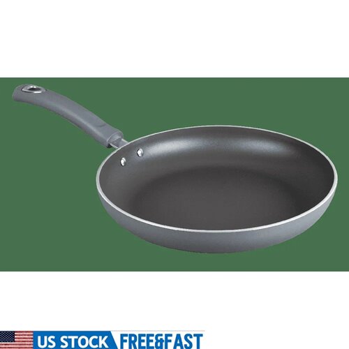 Heavy Weight 12 Inch Nonstick Aluminum Skillet Easy Cleanup