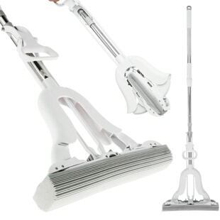 Floor Roller Mop PVA Sponge Floor Squeeze Mop Super Absorbe