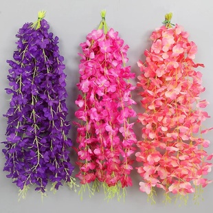 5/10/20Pcs 60cm Artificial Wisteria Hanging Flower Garland