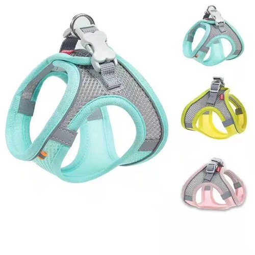 Cats Dog Accessories Small Dog Collar Safety Vest Pet Chest