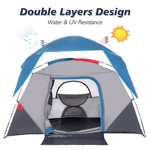 Camping Tent Outdoors Trip Tent Easy Set up Camping Tent 4