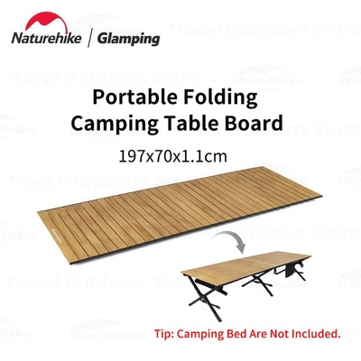 Outdoor Bed Board Camping Folding Table Board Portable Alloy