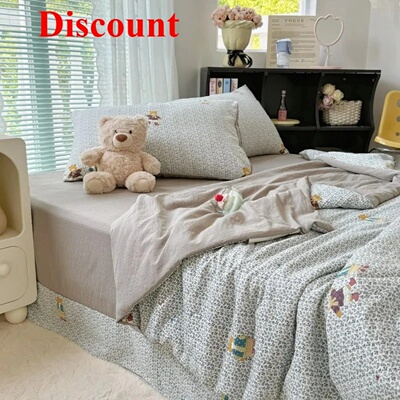 Cloud-feeling double-layer yarn summer quilt air conditione