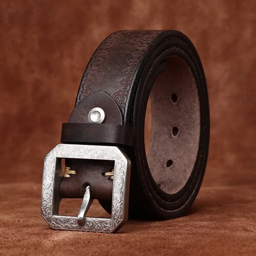 3.8CM Pure Cowhide High Quality Genuine Leather Belts for