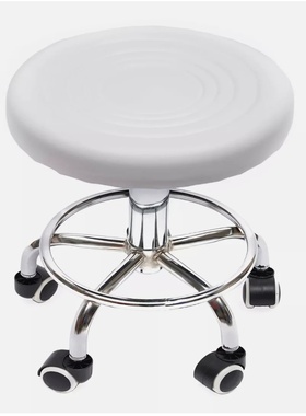 Hydraulic Rolling Stool Work Shop Seat Chair Adjustable Rol