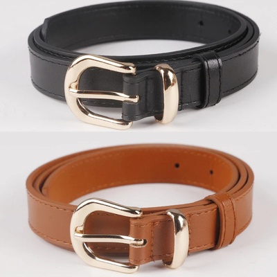Fashion Women's Belts Black Straps for Women Casual Belt Fe