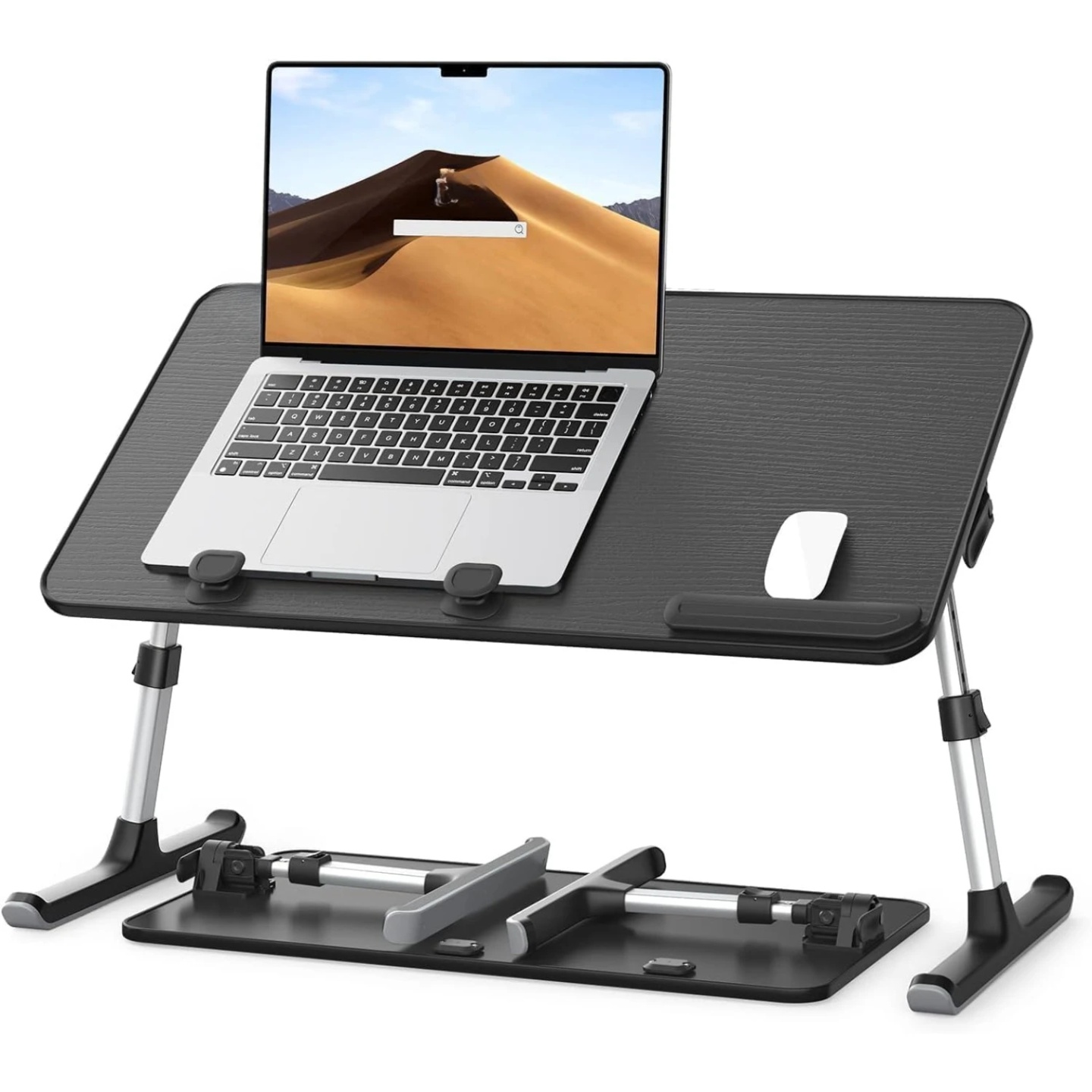 Desk for Bed, SAIJI Height & Angle Adjustable Laptop Stand