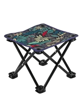 Mini Camping Chair utdoor folding Stool Fishing Bench Porta