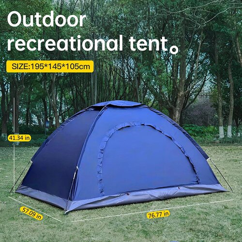 Outdoor camping tent, hand-built rain and sun protection hi
