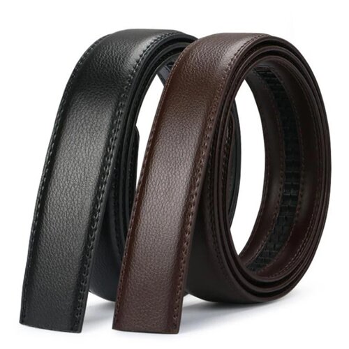 Men's Automatic Buckle Belts No Buckle 3.5cm Belt Body with