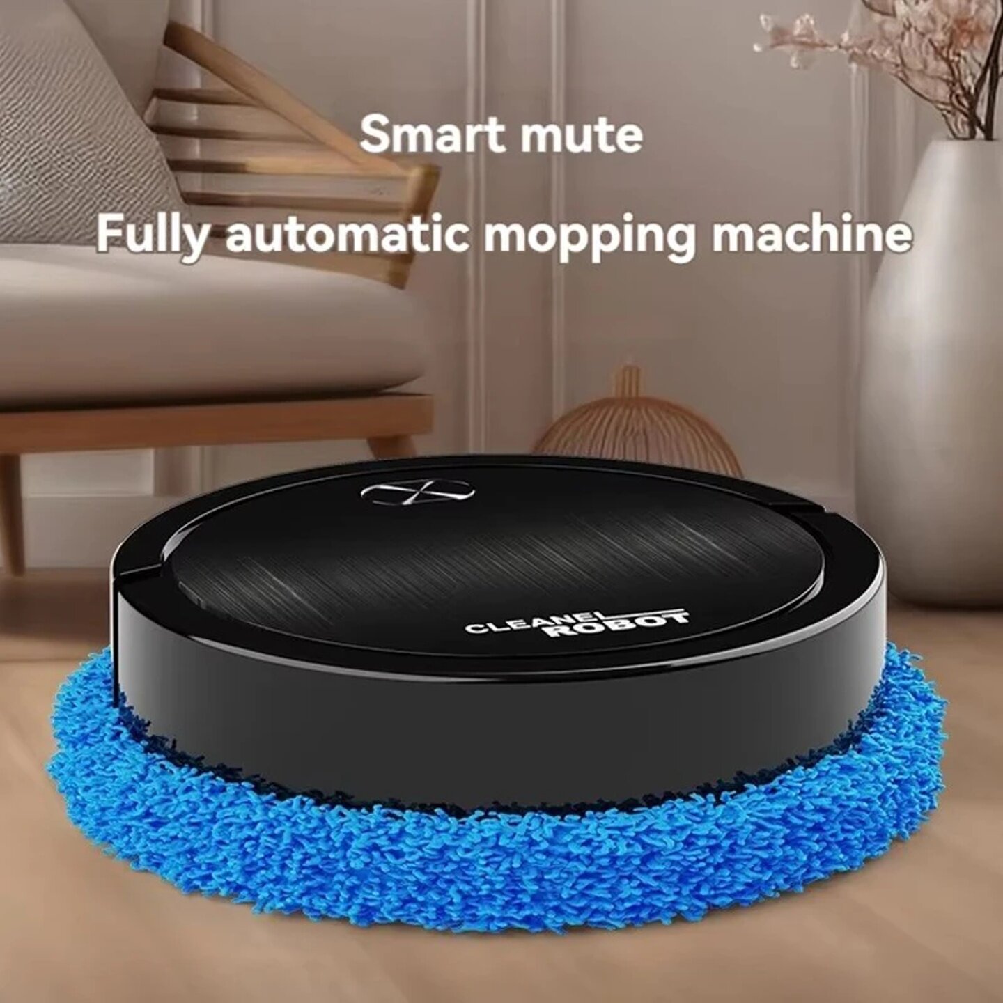 Electric Floor Mopping Robots Silent Floor Scrubber Cleanin