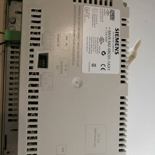 议价触摸屏 TP177B，型号6AV6 642-0BC01