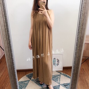 别具匠心 喜欢和去爱 2025夏新品时尚开叉长裙性感吊带连衣裙飘逸