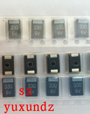 （直拍）黑色 笔记本贴片钽电容330UF 6.3V D型7343 解决东芝通病