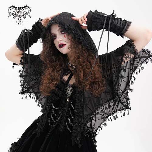 Devil Fashion恶魔时尚女装哥特暗黑披肩 CA047