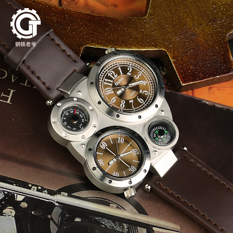 老爷蒸汽朋克温度计hiphop手表