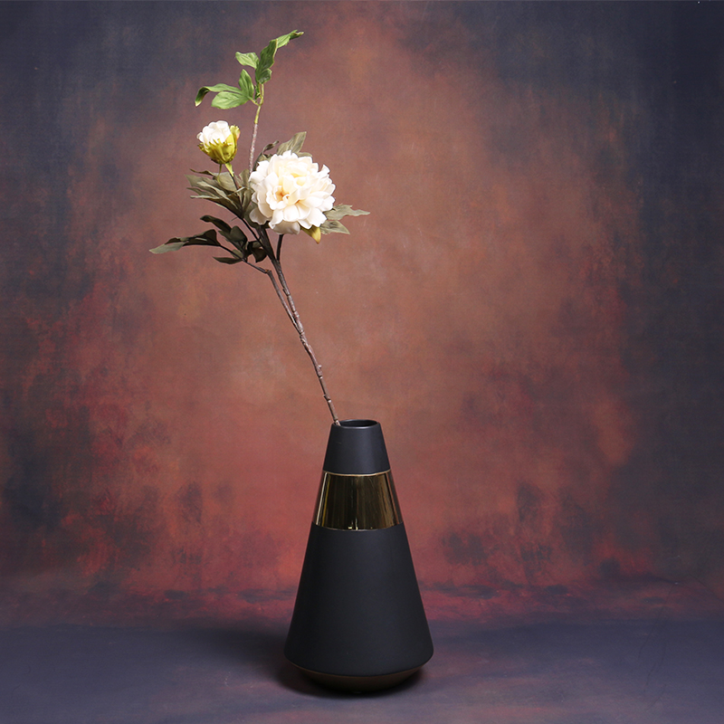 LIKECAO现代简约插花瓶干花瓶子轻奢艺术品家居摆件样板房装饰品