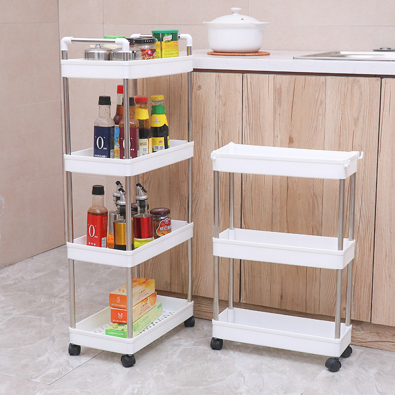 浴室夹缝收纳架置物架推车落地