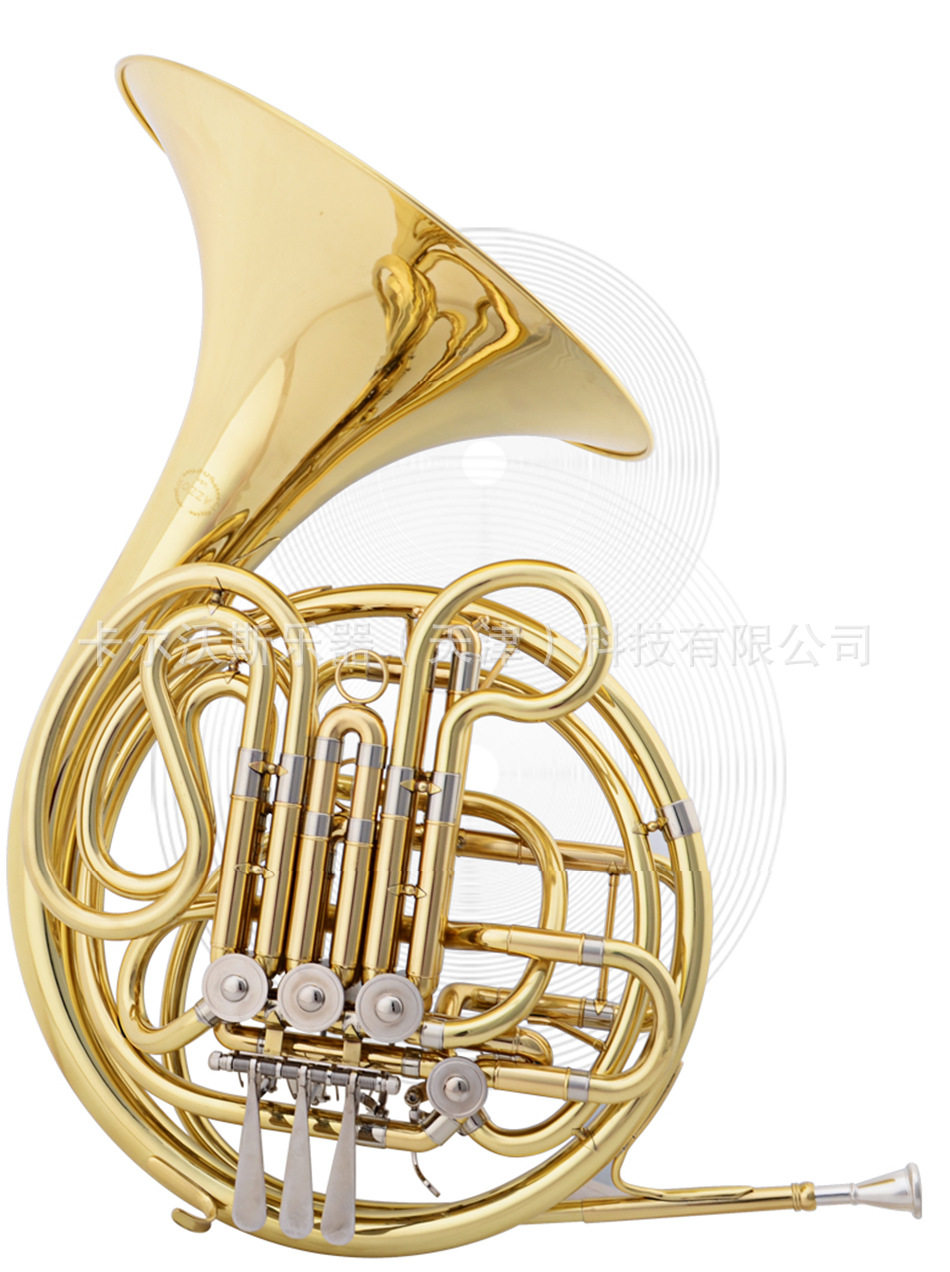 卡尔沃斯四建双排圆号降B转F调圆号  好音色 好音质 圆号乐器