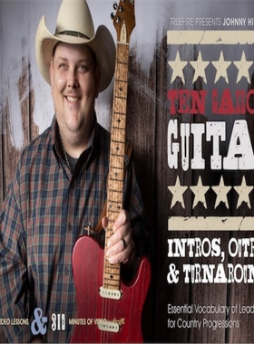 TrueFire Ten Gallon Guitar Intros Outros Turnarounds Johnny