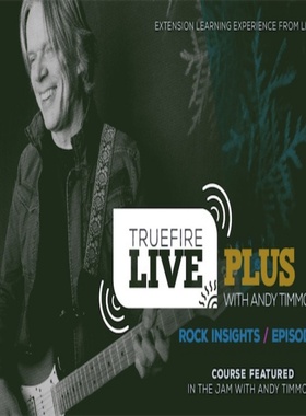 TrueFire Live Plus Rock Insights Ep.1 Andy Timmons 摇滚吉他