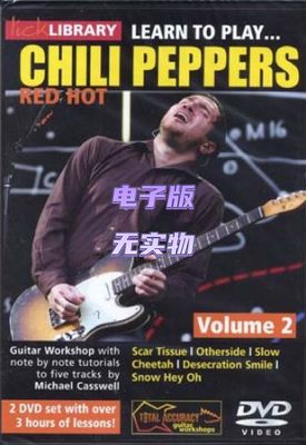 Lick Library Learn To Play Red Hot Chili Peppers 2红辣椒吉他
