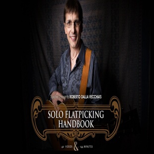 Dalla TrueFire Vecchia吉他 Roberto Handbook Solo Flatpicking