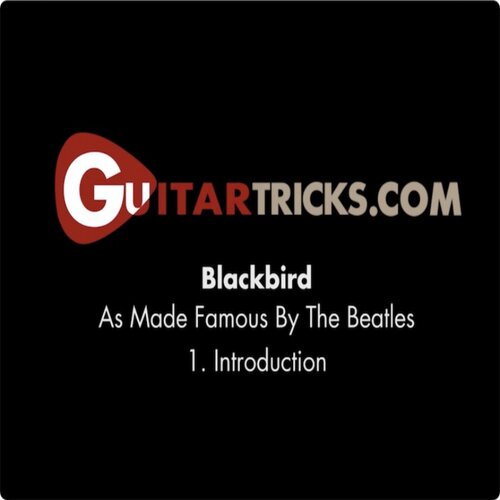 How to Play Blackbird Beatles Guitar Solo吉他演奏教程+伴视谱