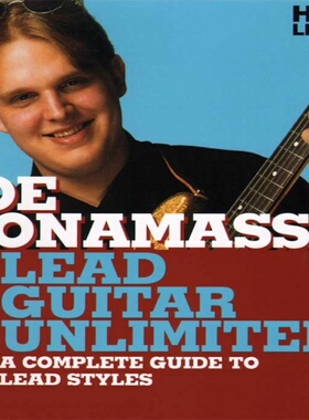 Hot Licks Lead Guitar Unlimited Joe Bonamassa 摇滚吉他+视谱