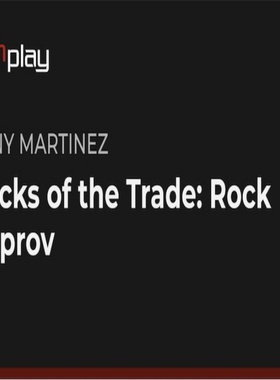 JamPlay Tricks Of The Trade Rock Improv Tony Martinez 吉他