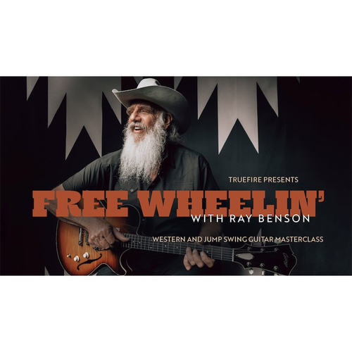 TrueFire Free Wheelin Ray Benson Western Jump Swing 爵士吉他