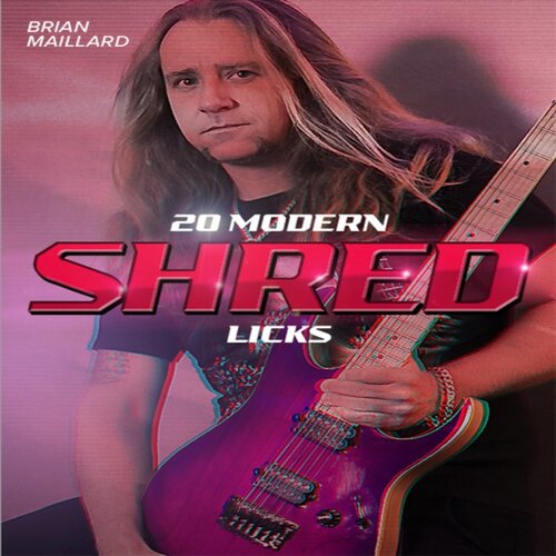 20 Modern Shred Licks Brian Maillard JTC现代速弹吉他乐句+音