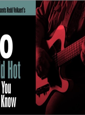 TrueFire 30 Redd Hot Licks Redd Volkaert 吉他乐句练习+音视谱